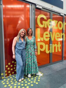 Eva en Trainee Eline voor het Gezond Leven Punt